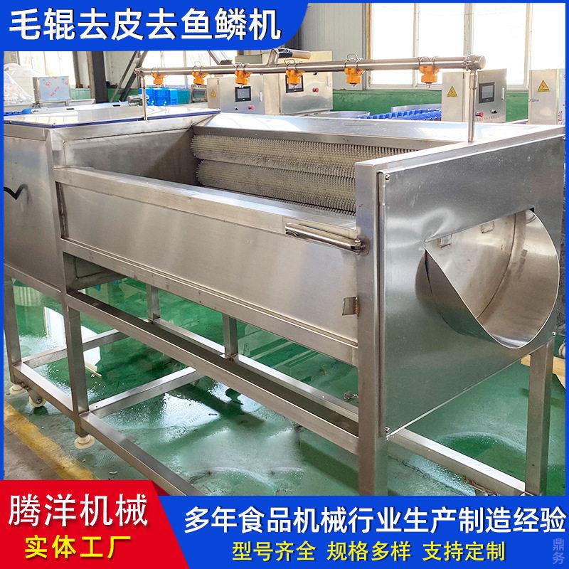 果蔬清洗去皮机土豆清洗去皮一体机家用土豆脱皮机毛辊清洗机