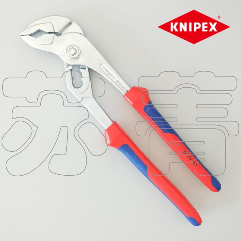 德国原装进口凯尼派克KNIPEX水泵钳8905250/89 05 250槽式接合