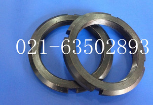 元罗母  国标园螺母  GB812 (发黑) 规格齐全 M64X2 - M200X3