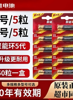 官方正品5号7号碱性电池儿童玩具鼠标挂钟空调电视遥控器电池批发