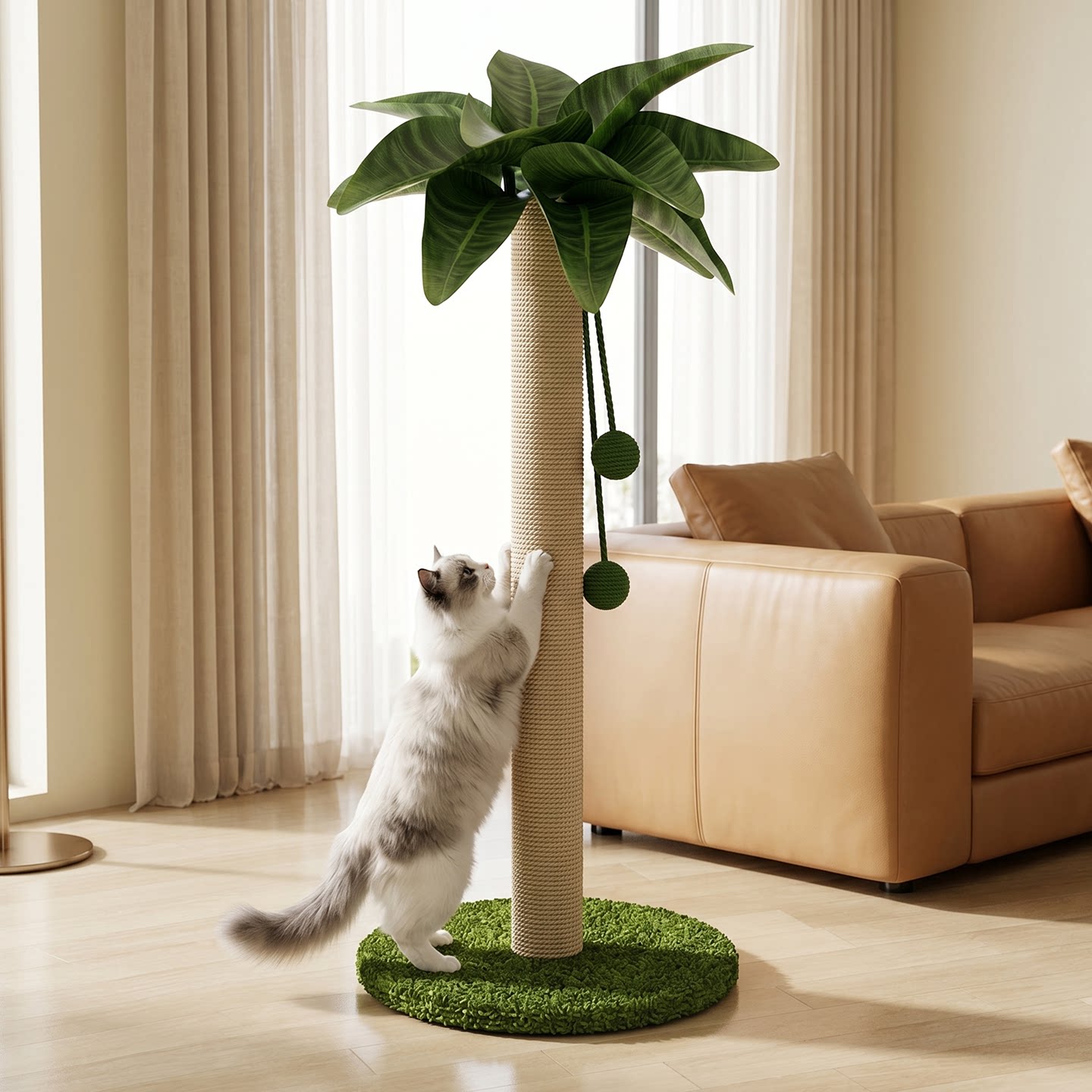 猫爬架通天柱猫架攀爬架猫咪玩具图片