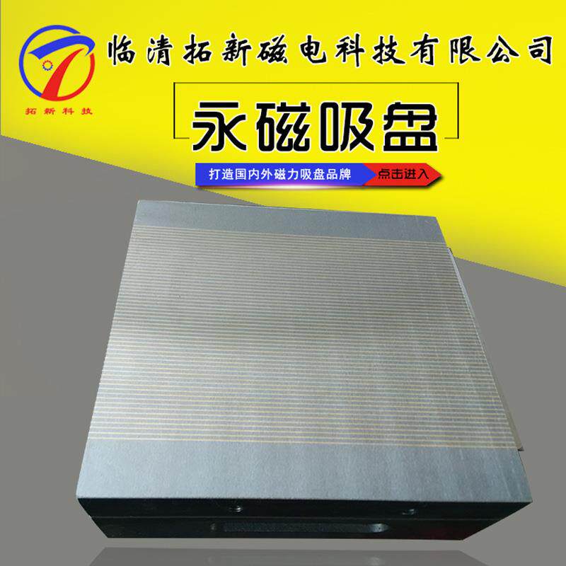 密极永磁吸盘500*250间隔细密耐腐蚀磨床强力密极永磁吸盘