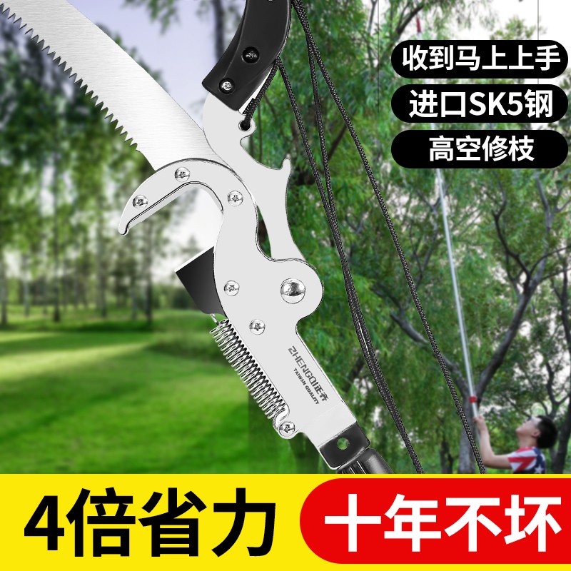 修枝剪高枝剪伸缩高空锯剪刀剪枝神器园艺树枝果树修剪专用不锈钢图片