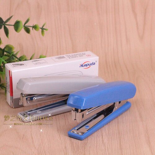 5个包邮 华普达0209小型强力耐用订书机 10号钉办公装订 小订书器
