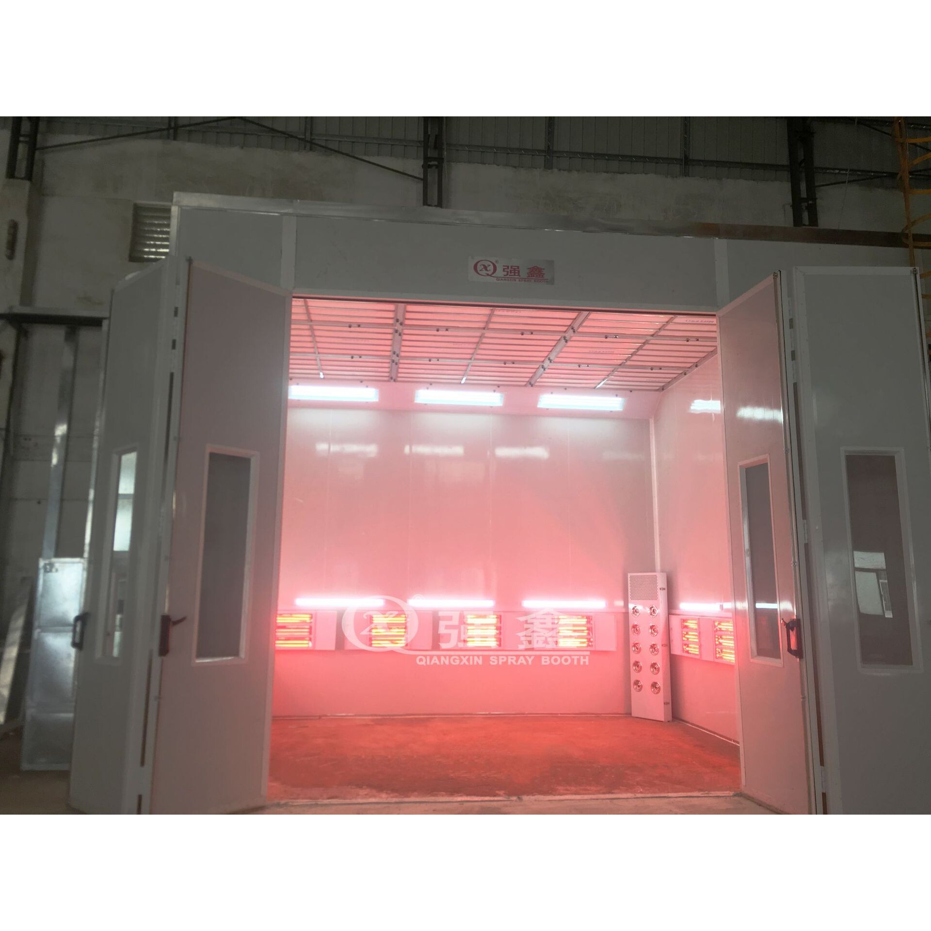 厂家供应家具喷漆烤漆房表面处理设备无尘喷油房工业喷烤房电加热