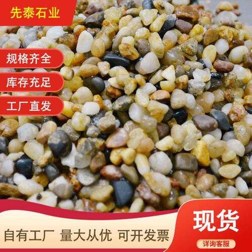 厂家生产鹅卵石滤料地暖回填豆石人工湿地污水处理滤料鹅卵石