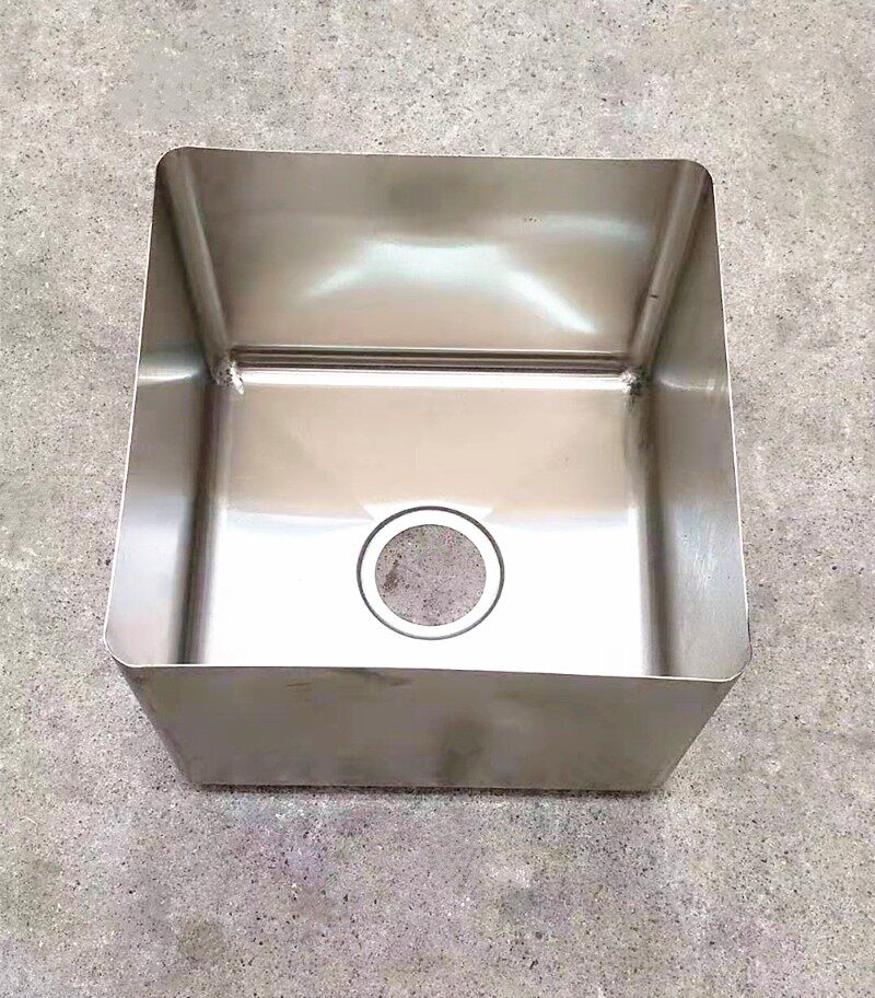 不锈钢星斗水槽星盆水池洗菜盆洗手池半成品商用手工星盆池可订做
