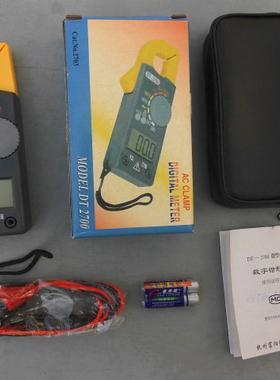 库存全新DT-2700微型小电流数字钳形表迷你万能表袖珍数显电流表