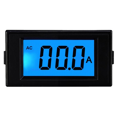 交流电流表液晶数字显示数显表头AC或DC8-12V独立辅助电源D69-40