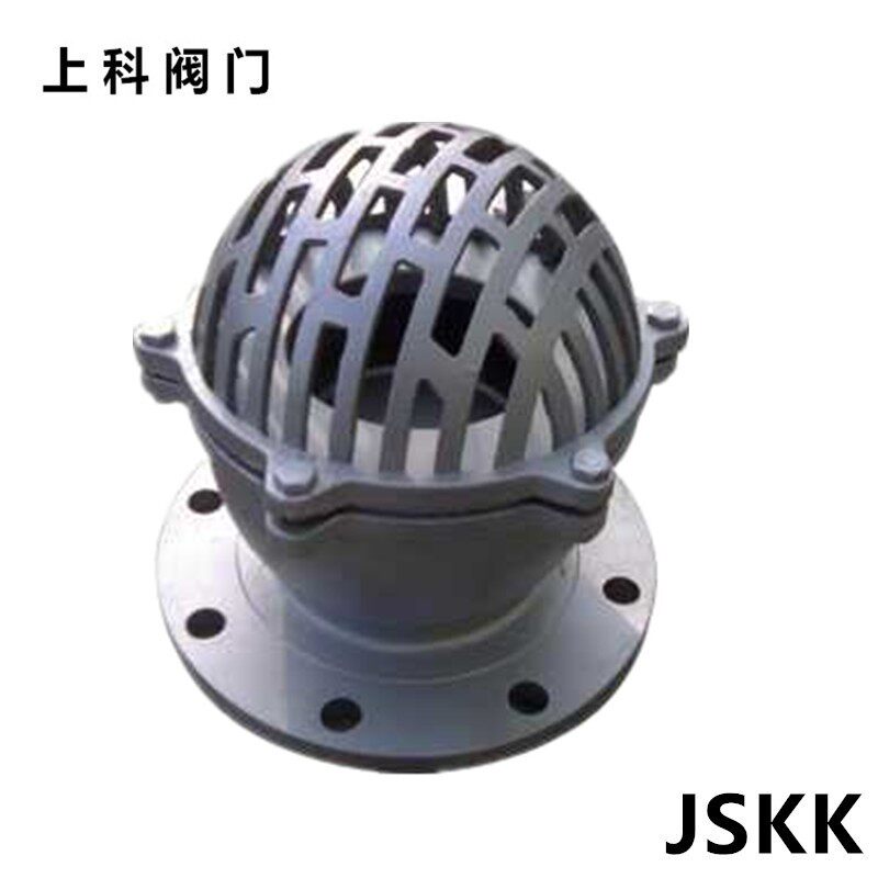 304不锈钢法兰底阀H42W-10P/6P水泵吸水底阀DN80 150升降式井底阀