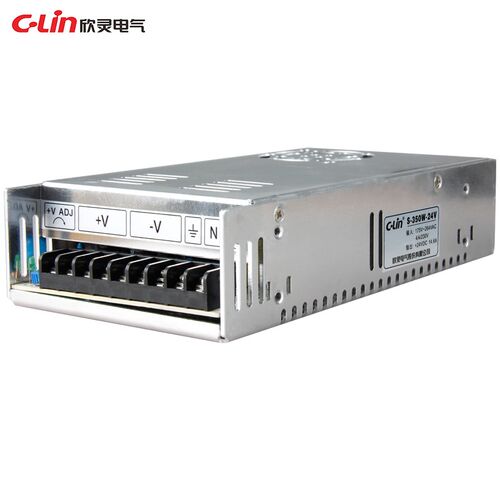 C-Lin欣灵 开关电源 S-350W-24V 14.6A /220V转24V变压器S-350-24