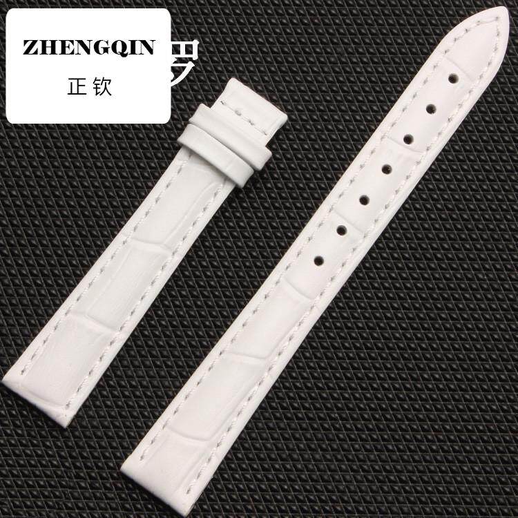 正钦适用手表带男女款真皮表带防水防汗通用DW天王浪琴卡西欧表带