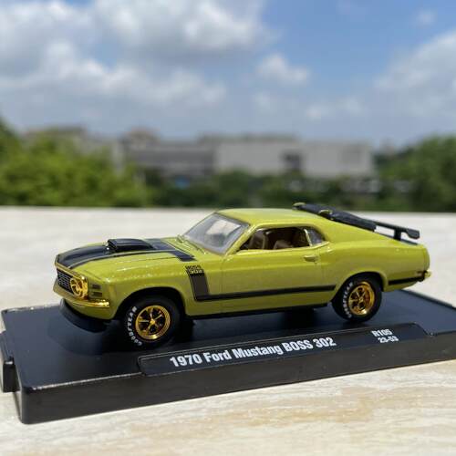 1:64福特野马Boss老爷车 合金汽车模型