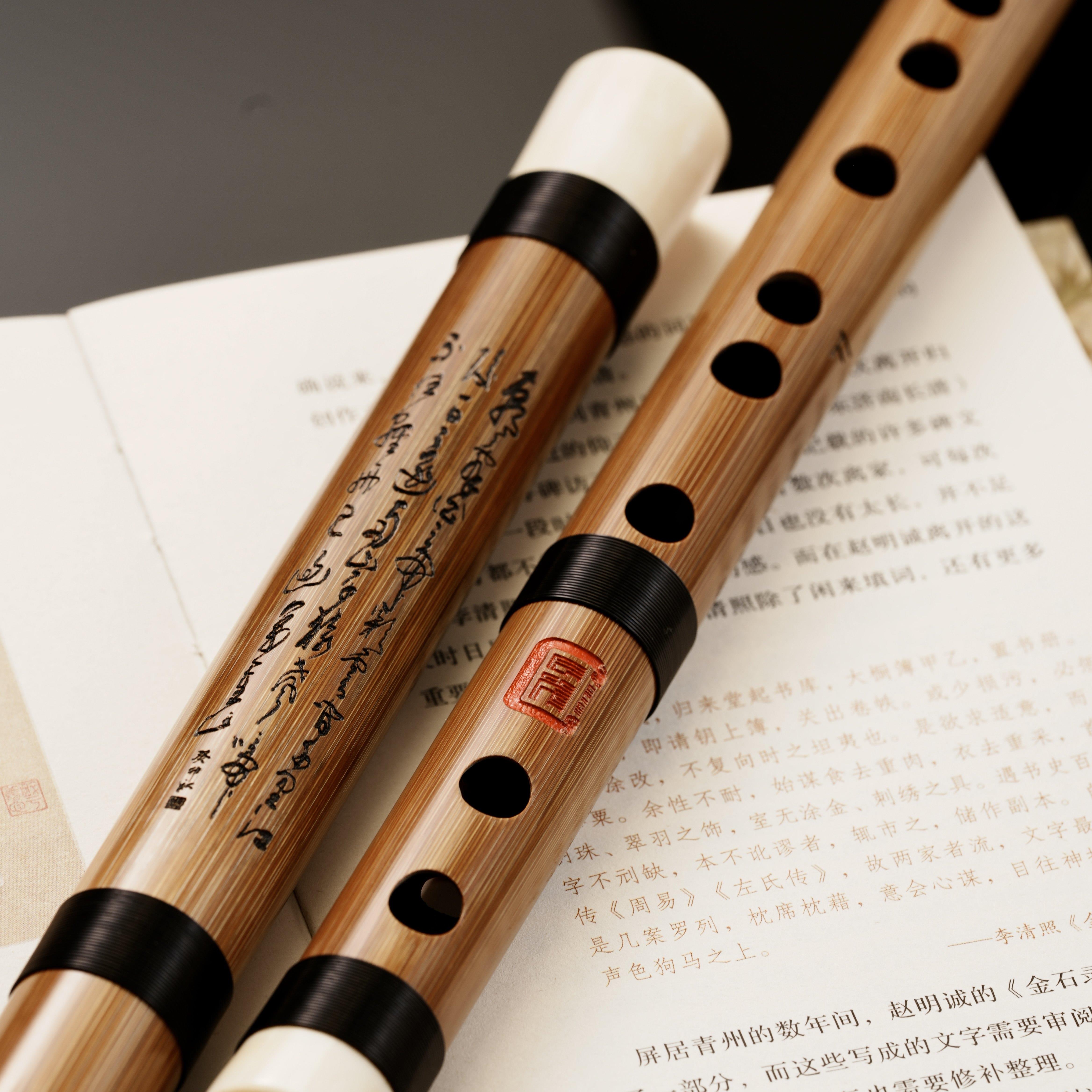 龙吟|辰篪乐器罗刚定制手作龙吟专业演奏苦竹笛子中国民族管乐