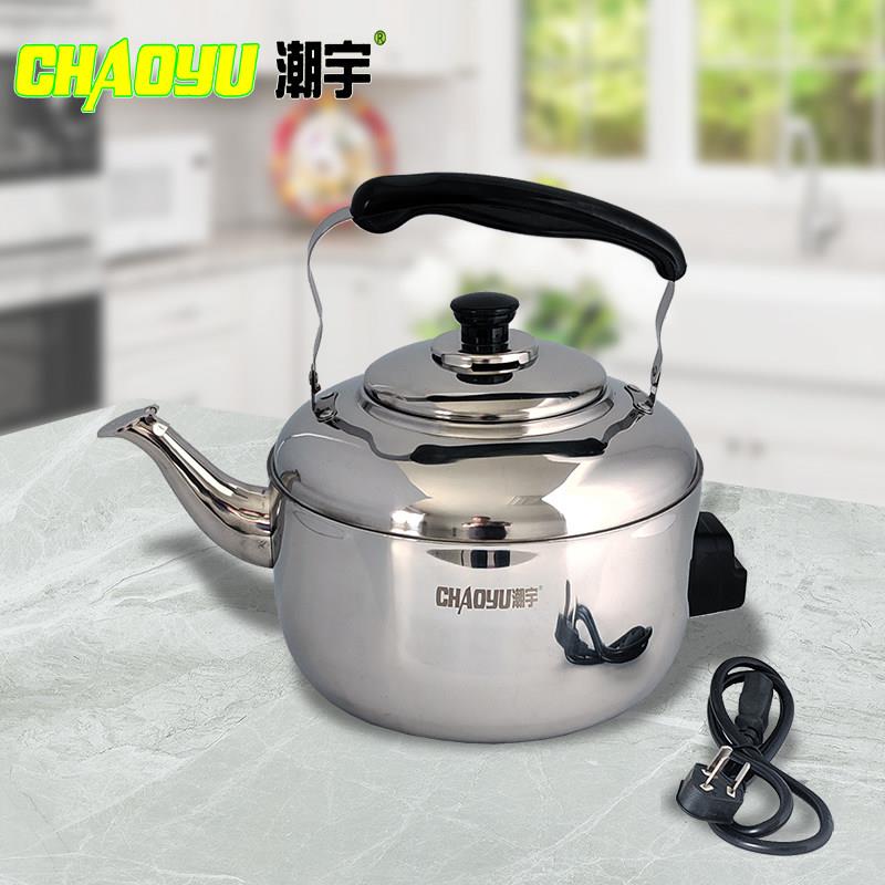 潮宇旺宝烧水壶老式直接插电可更换加热管快煮壶食品级鸣音大容量