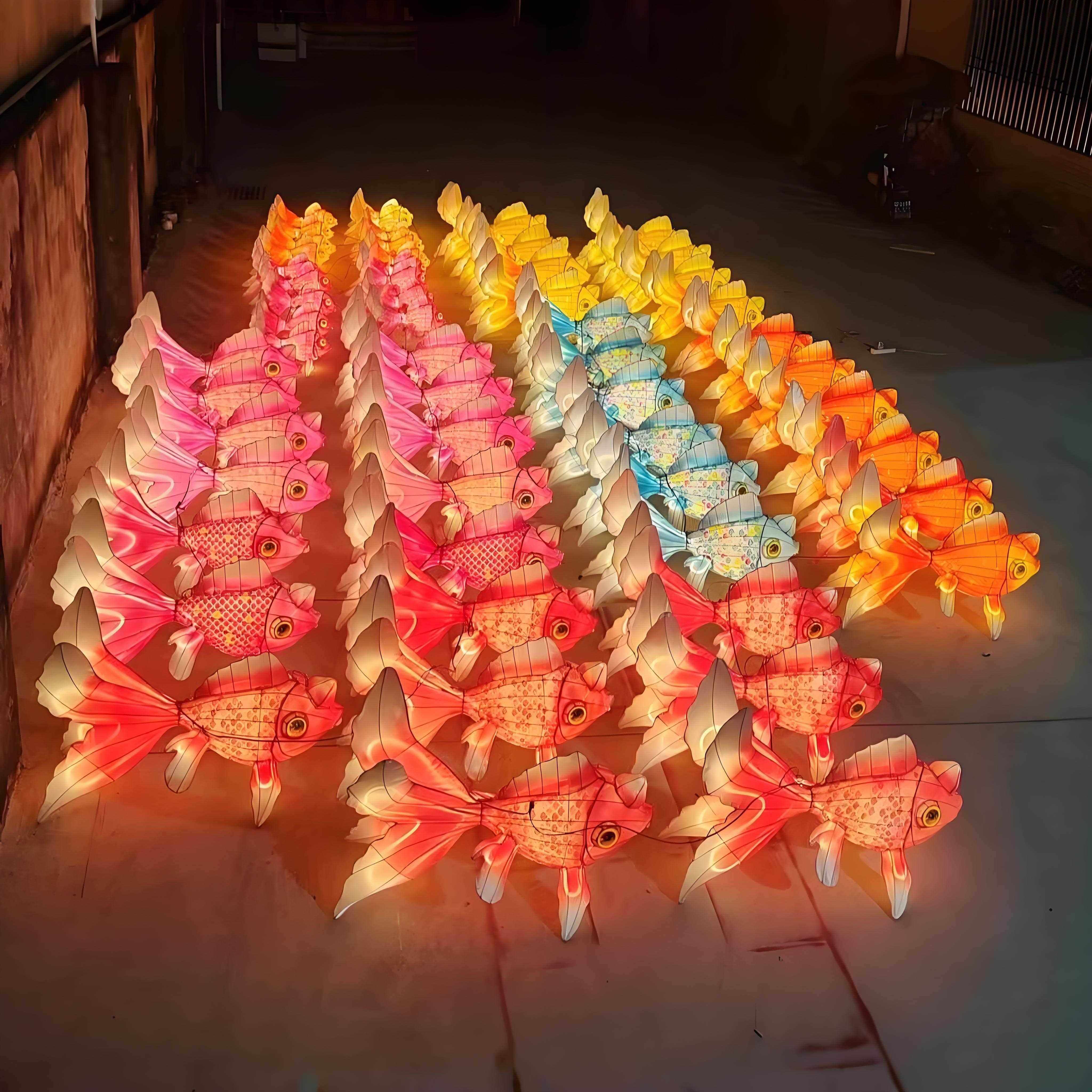 现货非遗鱼灯笼现货锦鲤金鱼鲤鱼花灯灯笼鱼形吊灯挂饰直销,商业/办公家具,其它,淘宝优惠券,粉丝福利购,淘宝优惠卷