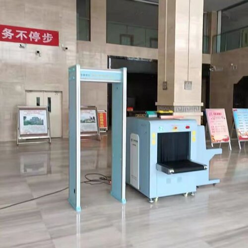 整箱高龙门输送式金属检测机