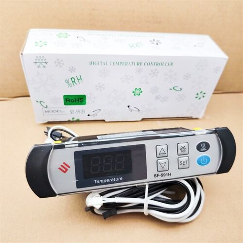 恒温SF-591H 冰柜冷柜电子显示数字温度控制器温控仪展示柜冷藏柜
