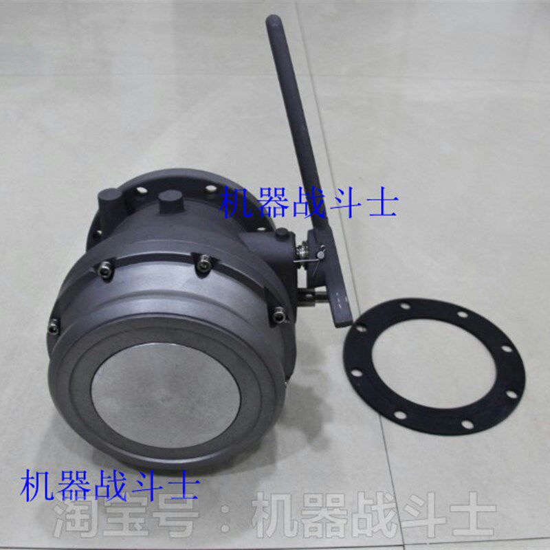 欧标下装油罐车配件 嘉克GD品牌的卸油阀(有带视油器和不带的)