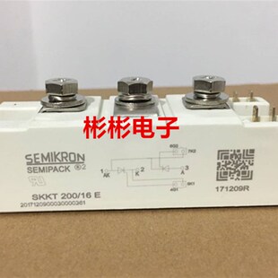 SKKT200/16E SKKT200/12E/14E 全新西门康晶闸管模块 可控硅模块