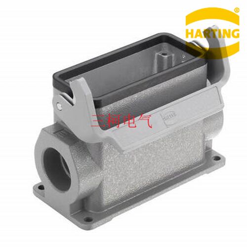 09300161250  哈丁HARTING 重载连接器16芯16针单扣封底底座 PG21