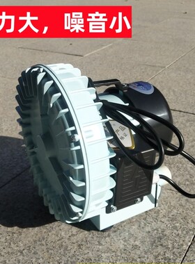 220V120W森森酒店增氧泵大功率卖鱼打氧气机海鲜水箱鱼池缸HG-120