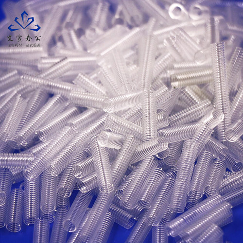 玻璃弹簧 玻璃仪器 层析柱 精馏柱填充料 填料 4mm200g/包 精馏
