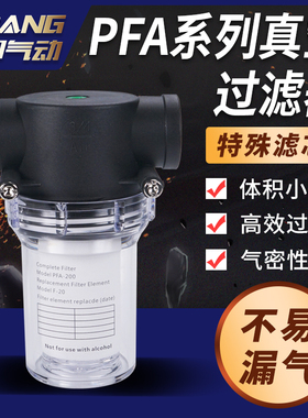 4分6分塑料真空过滤器过滤杯大流量更换滤芯可清洗PFA-150/200