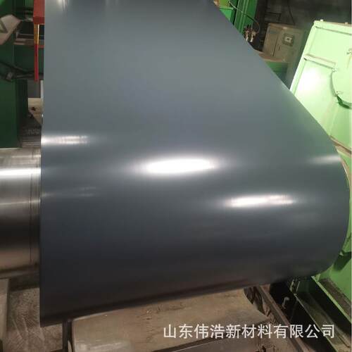 彩涂镀锌钢卷DX51D印花图案建筑用压瓦分条覆膜卷材源头工厂