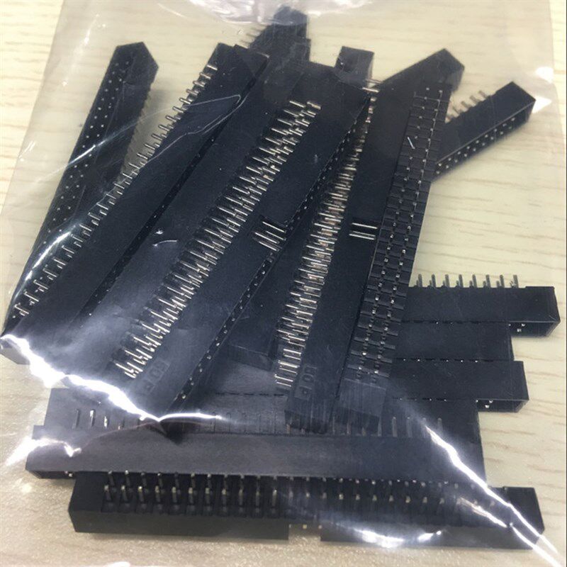 2.0简牛插座 2x25P 2.00mm间距 直插式简牛插座 镀金环保 DIP