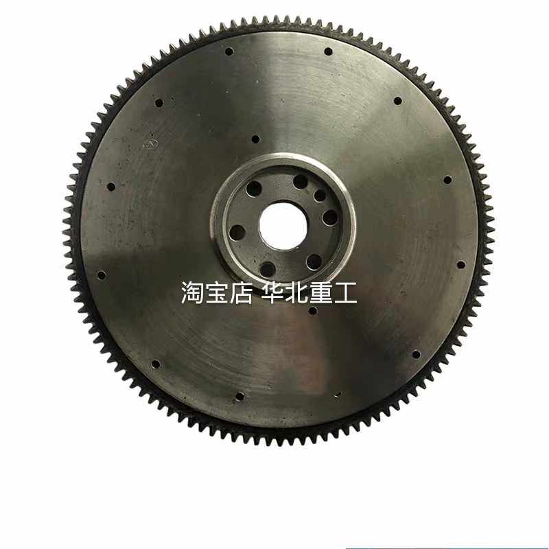 叉车新昌490发动机 飞轮带齿圈总成 490B 120齿适用于杭叉2-3.5T