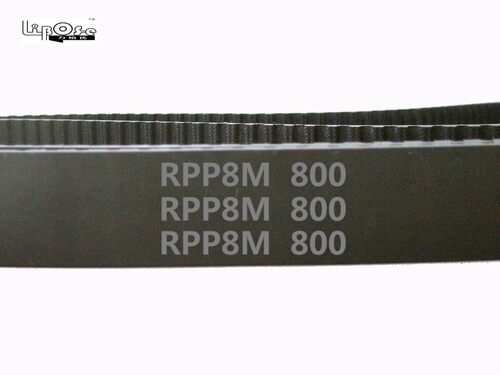 定制 RPP8M 800 100齿 橡胶 同步带 皮带 工业传动带 齿形齿轮带