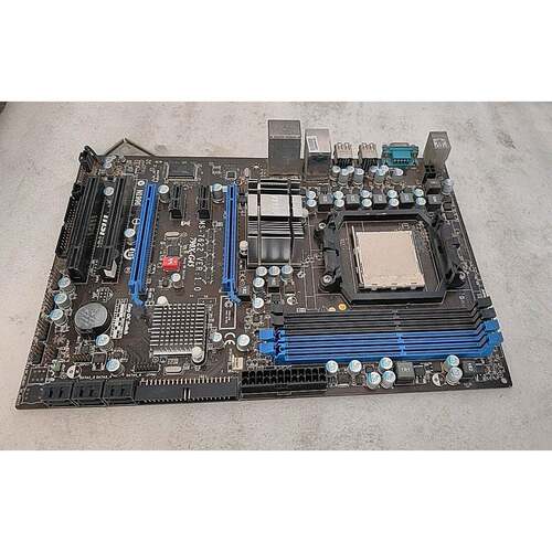 微星 790X-G45 MS-7622 DDR3内存 AM3接口全固态独显大板