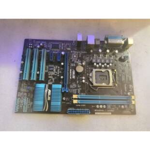 华硕P8H61 PLUS DDR3内存 1155接口H61 全固态集成豪华大板