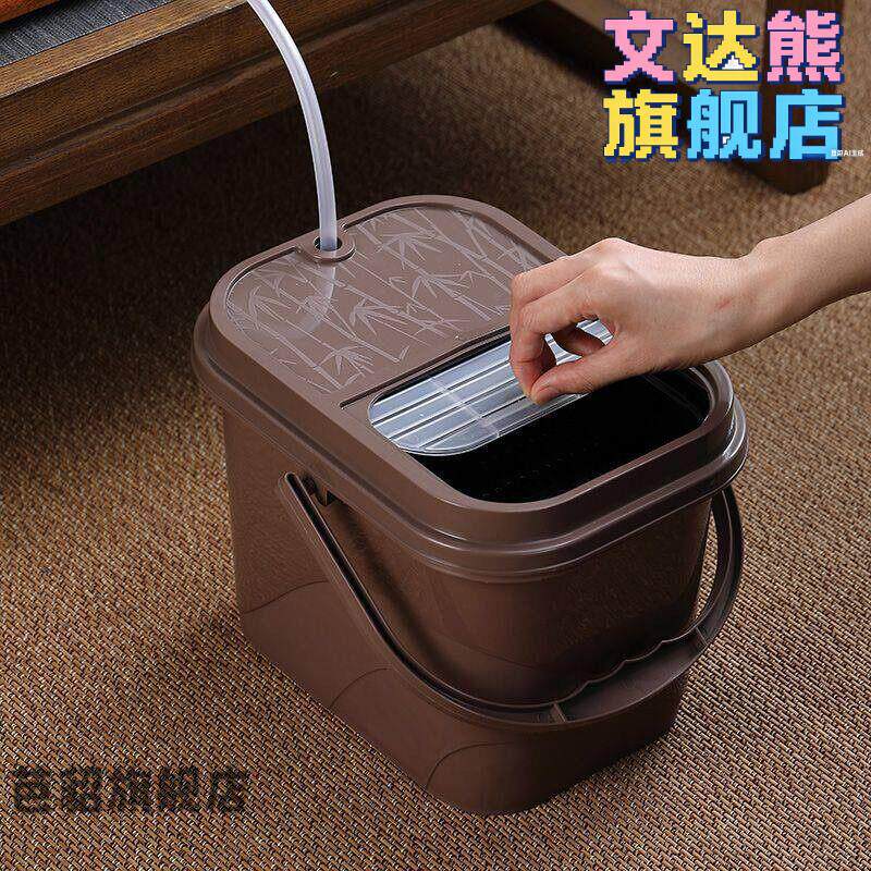 茶渣桶塑料滤茶桶功夫茶具配件茶台茶水废水桶茶几家用客厅茶水桶