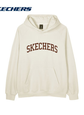 Skechers斯凯奇秋季男款连帽卫衣舒适休闲上衣 L124M035/0211