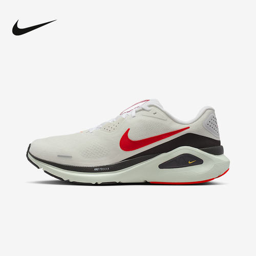 Nike耐克男鞋Structure 26运动透气缓震公路训练跑步鞋HJ1102-100