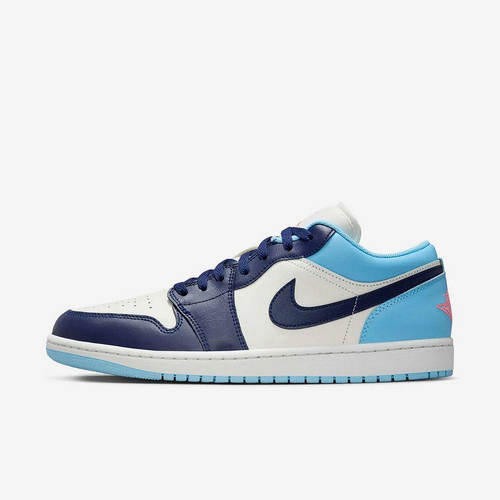 耐克女新款Air Jordan 1 AJ1 白棕低帮复古板鞋篮球鞋DC0774-200
