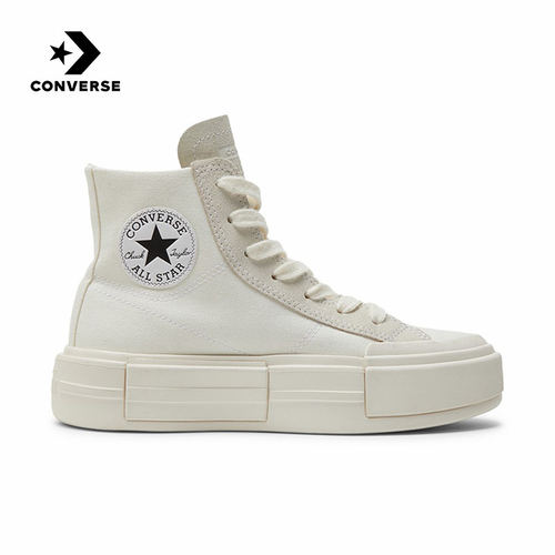 Converse匡威女子 ALLSTAR系列厚底高帮硫化帆布鞋休闲鞋A04688C