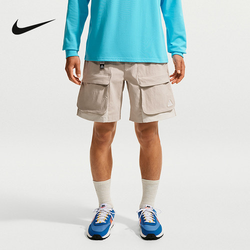 NIKE耐克秋男户外工装短裤休闲宽松轻便运动梭织短裤 HV0594-236