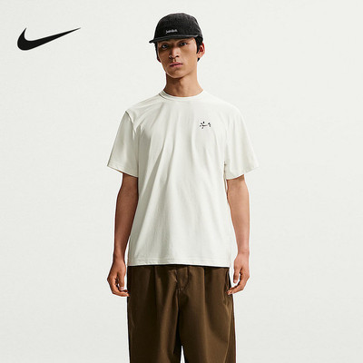 耐克NIKE男子速干短袖T恤宽松短袖上衣男短袖针织衫 JF3280-133