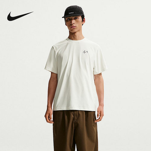 耐克NIKE男子速干短袖T恤宽松短袖上衣男短袖针织衫 JF3280-133