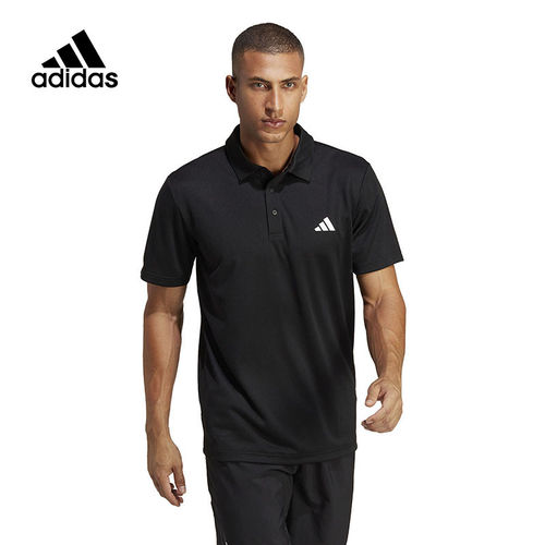 阿迪达斯短袖男 夏季新款运动服POLO衫翻领速干半袖T恤HR8730