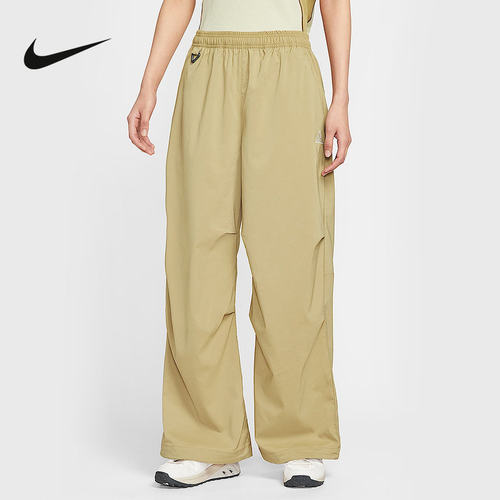 耐克Nike ACG女长裤户外机能褶皱可束脚宽松休闲运动裤FV7320-297