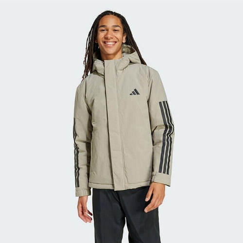 adidas阿迪达斯秋新款运动休闲保暖上衣夹克外套男短棉服 JY8305