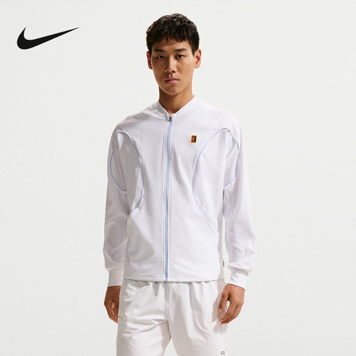 NIKE耐克男外套2026夏季休闲训练速干透气网球运动夹克IR6294-100