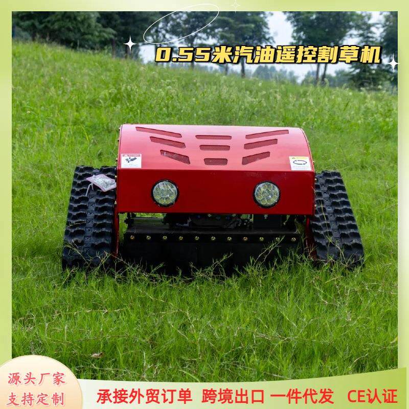 小型遥控草机 自走式油款196c割c边坡除草杂 EIQ草花园修建割汽草