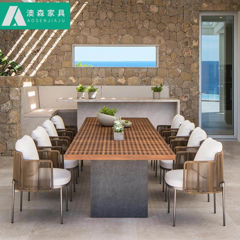 户外桌椅庭院组合露天别墅花园不锈钢藤椅休闲藤编桌椅室外家具,商业/办公家具,商用藤编家具,淘宝优惠券,粉丝福利购,淘宝优惠卷