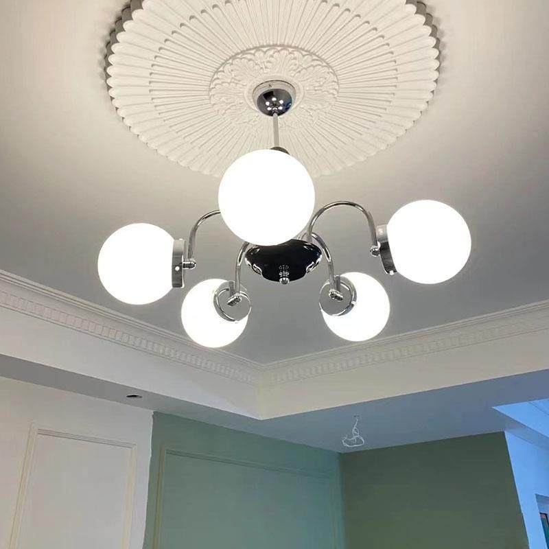 法式吊灯中古包豪斯客厅灯奶油风简约灯复古卧室灯具灯饰中山工厂,家装灯饰光源,智能吊灯,淘宝优惠券,粉丝福利购,淘宝优惠卷