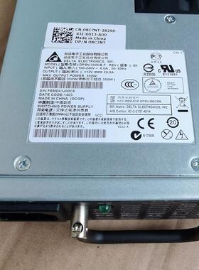 全新 DELL 350W Force10 S4810电源DPSN-350CB F 8C7NT台达电源